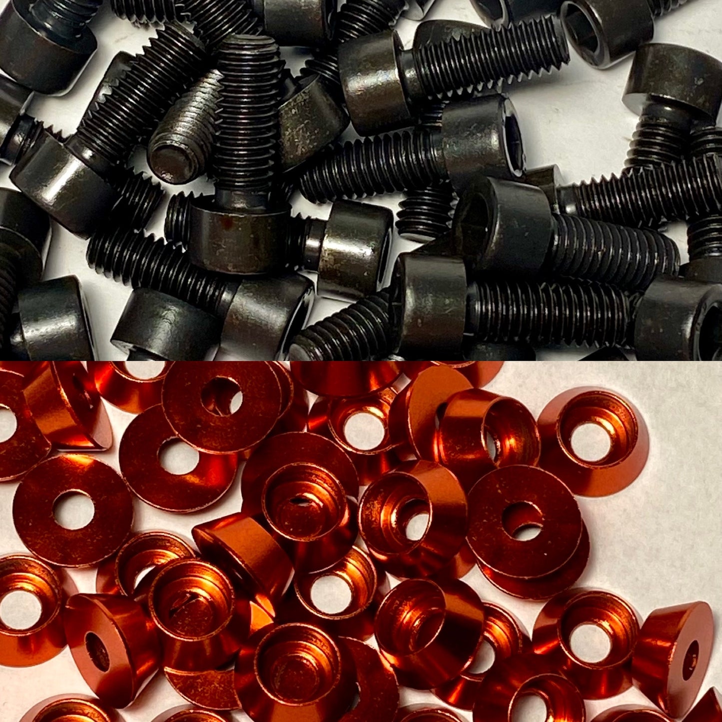 Schraubenset "Fame Schwalbe" Rot Tuning Elox Simson Schwalbe