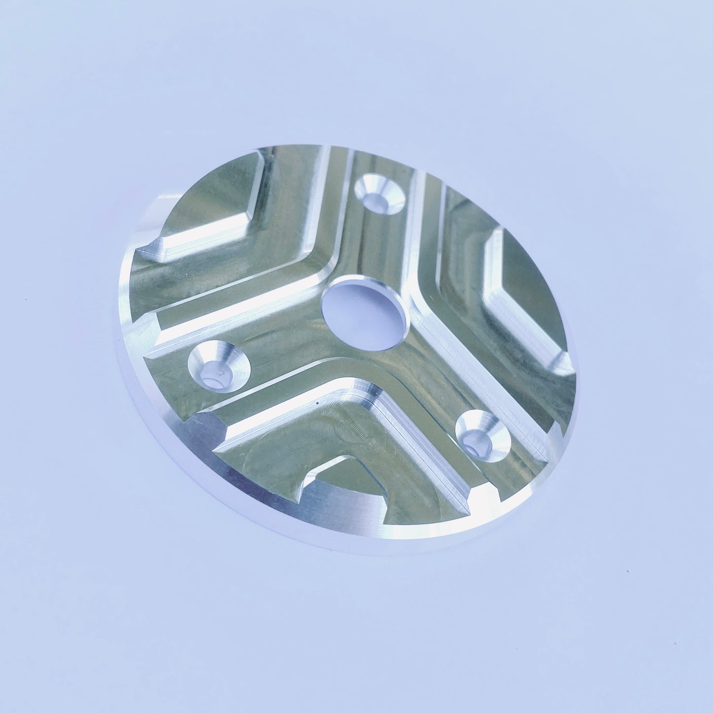 CNC Zündschlossabdeckung v2 Alu Blank Schwalbe Star Vogelserie (Kopie)