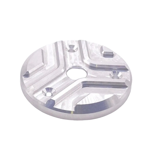 CNC Zündschlossabdeckung v2 Alu Blank Schwalbe Star Vogelserie