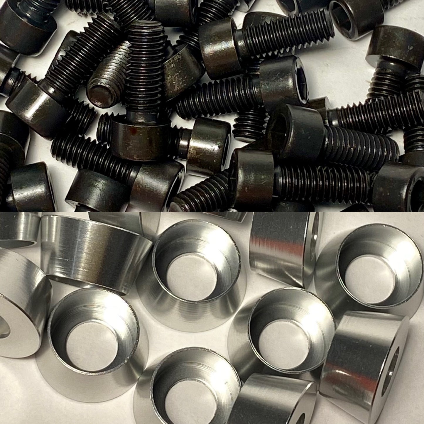 Schraubenset "Fame Schwalbe" Silber Tuning Elox Simson Schwalbe