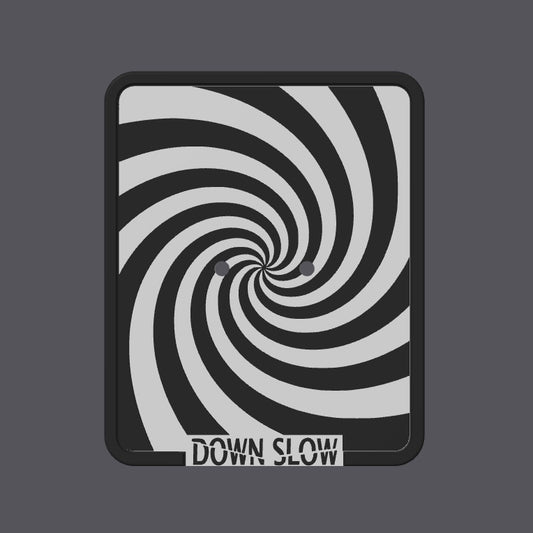 Dizzy Slap on Kennzeichen Schwarz/Weiss