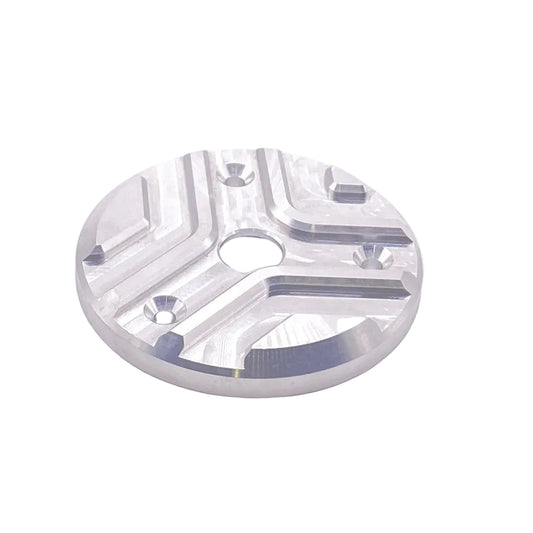 CNC Zündschlossabdeckung v2 Alu Blank Schwalbe Star Vogelserie