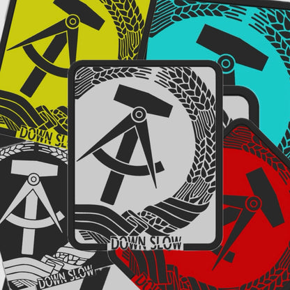 DDR Wappen Slap on Fun Kennzeichen