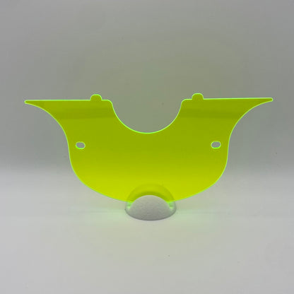 Schwalbe KR51 Armaturenblech Acrylglas Fluoreszierend Grün