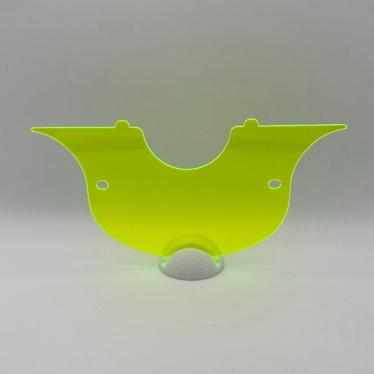 Schwalbe KR51 Armaturenblech Acrylglas Fluoreszierend Grün
