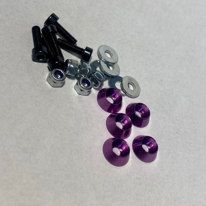 Brüniertes Schraubenset Schwalbe Scheuerleiste