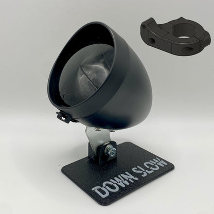 SLOW LIGHT ALL BLACK Schwingenlampe Simson Vogelserie Schwalbe KR51 Star