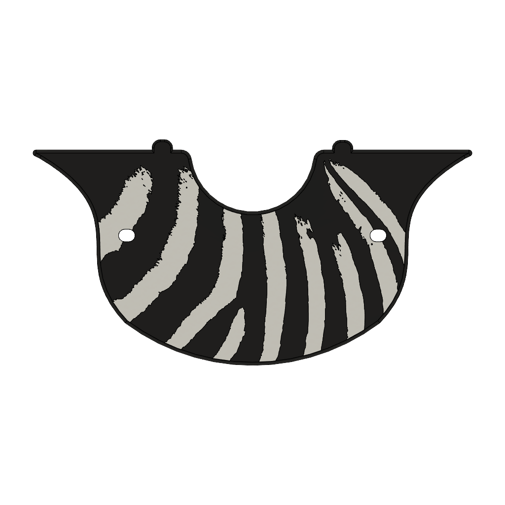 Schwalbe KR51 Armaturenblech "Zebra"